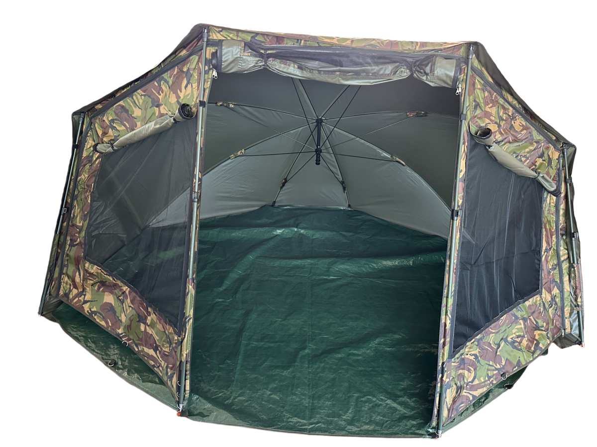 Umbrella Superior Shelter – 60″ with 4pcsStorm Poles and Groundsheet - Image 2